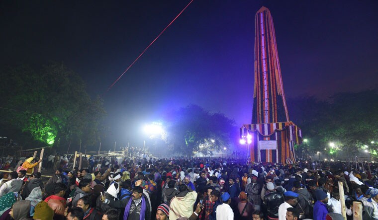 Past, pride: Every year, dalits gather in Bhima-Koregaon to celebrate the anniversary of the battle between the British, with mostly Mahar soldiers, and the Marathas | GETTY IMAGES
