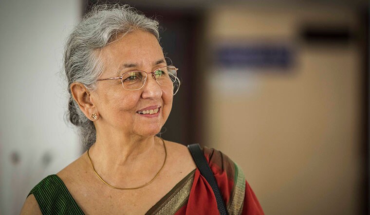 Compassion in colour: Nilima Sheikh took about eight months to finish ‘Salam Chechi a five-panel series.