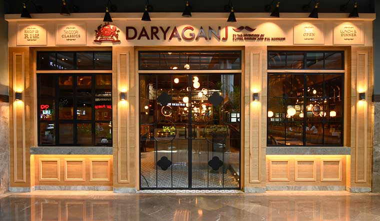 An outside shot of the restaurant.