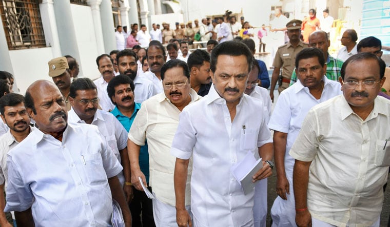 Generation next: DMK leader M.K. Stalin has his own share of internal problems, like the threat of a rebellion by his elder brother Alagiri | PTI