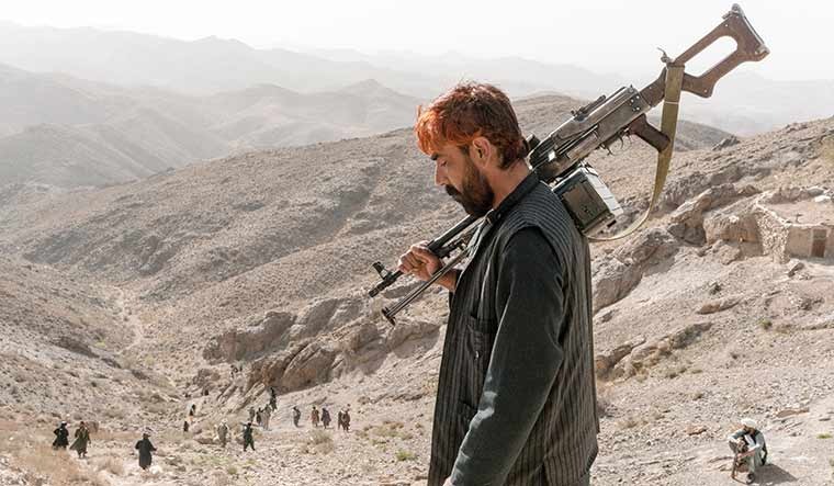 Everyday battle: A member of a Taliban faction in Herat province.