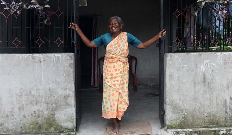 Forever optimist: Shanti Munda, one of the last surviving members of the Naxalbari uprising, at her house at Hatighisa | Salil Bera