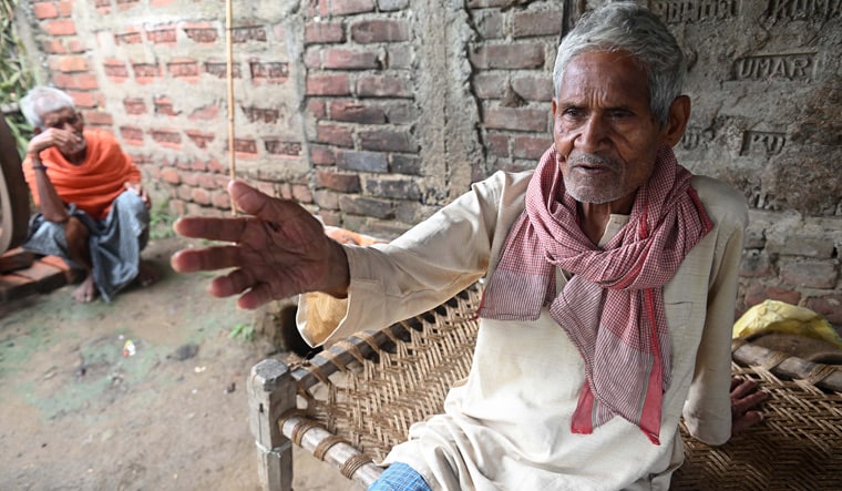 Scarred for life: Janaki Paswan, 82, is the lone surviving witness of the Belchi massacre | Salil Bera