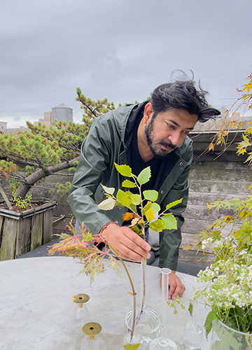Green thumb: Mukherjee says his only hobby is gardening | Ram Rahman