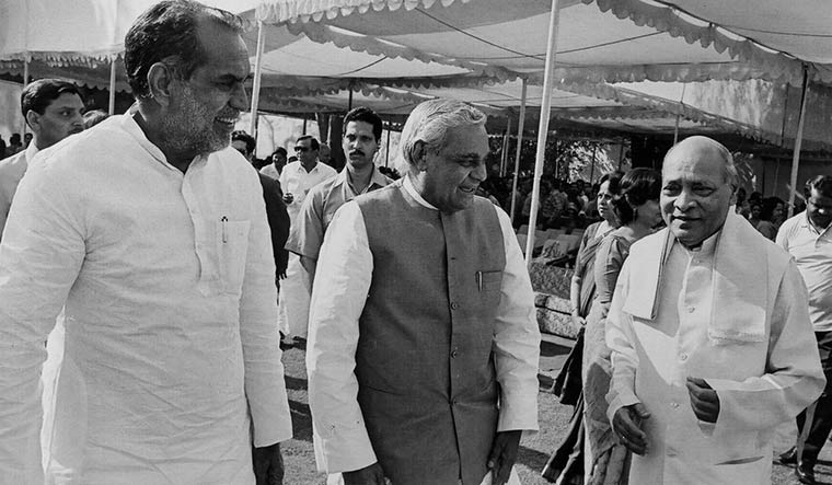 Party no bar: Former prime ministers Chandra Shekhar, Atal Bihari Vajpayee and P.V. Narasimha Rao | PTI