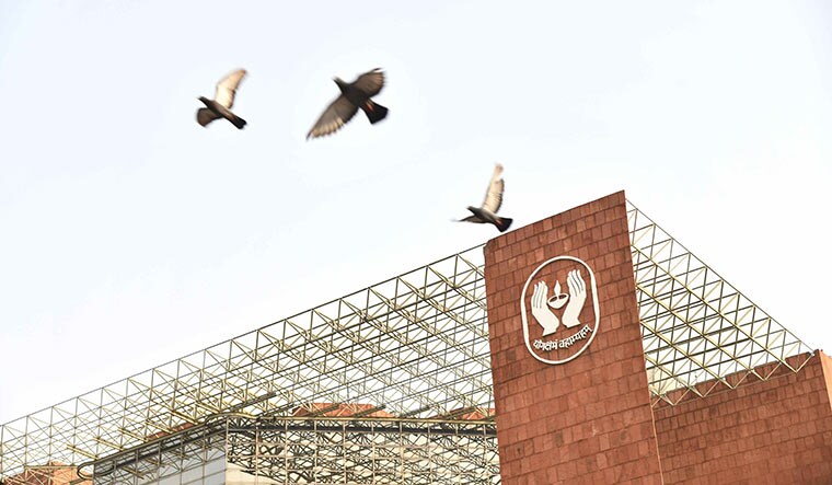 Aiming high: LIC office in Delhi | Sanjay Ahlawat