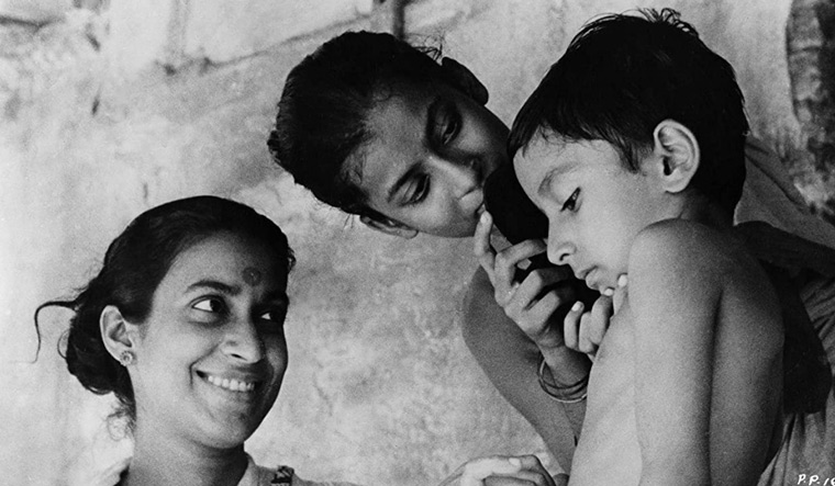 Pieces of history: Still from Pather Panchali.