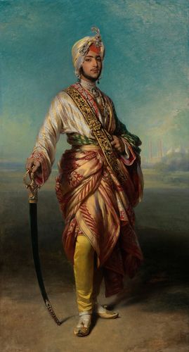 A painting of Duleep Singh, commissioned by Queen Victoria.