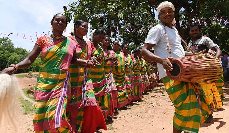 In tune with nature: The Santhals are known for their vibrant folk dance | Salil Bera