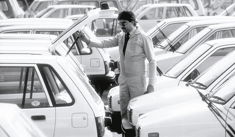 Aspiration on wheels: the debut of Maruti 800 in 1983 revolutionises India’s car market | Getty Images