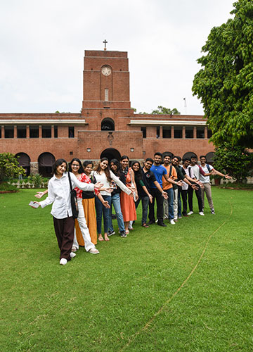 Best in class: Students at St. Stephen’s College, Delhi - Sanjay Ahlawat