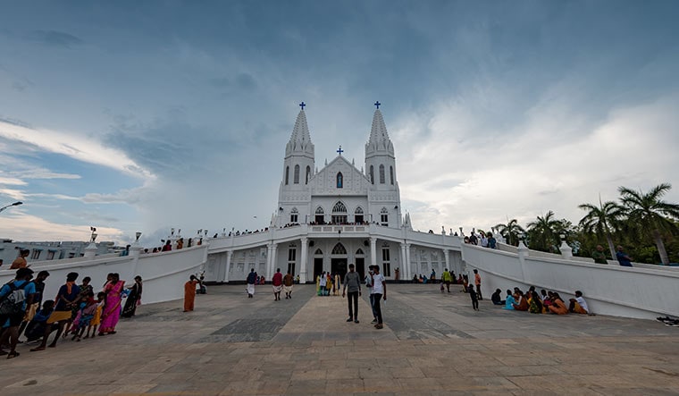 Flocking back: Post the pandemic, more than 20 lakh devotees are expected to visit the church this year.