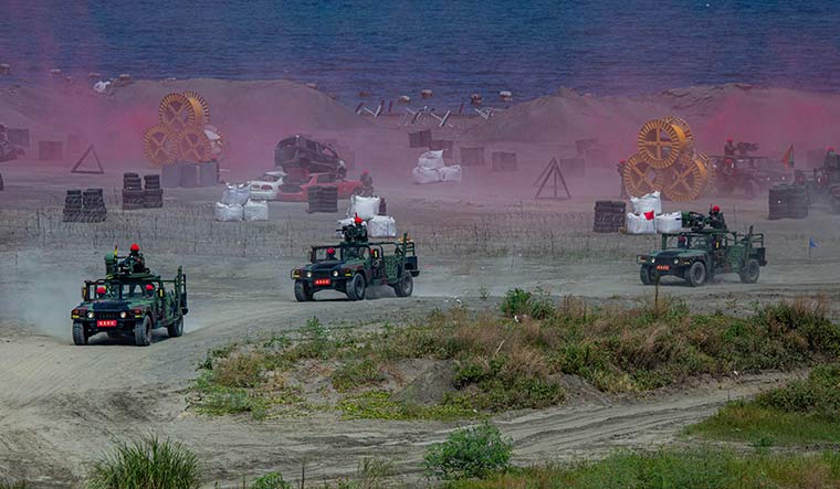 Defending democracy: A military exercise in Taiwan simulating a Chinese invasion | Getty Images