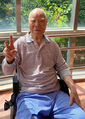 Lu Deh-hua in his final years.