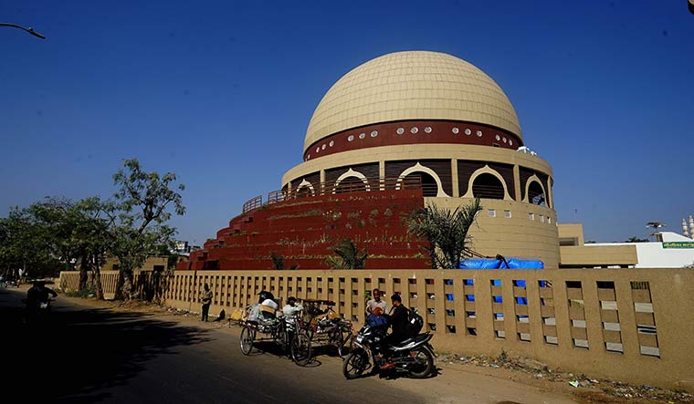 Cementing a legacy: The Ambedkar memorial in Baroda is nearing completion | Jaydev Rana