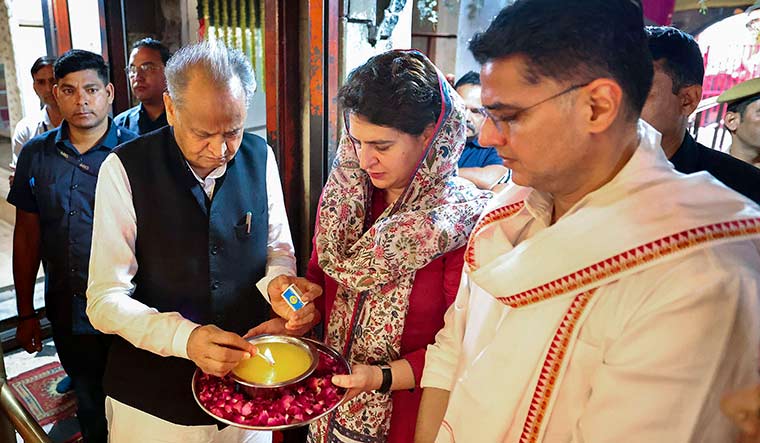 CM Ashok Gehlot and his former deputy Sachin Pilot had been at loggerheads for a large part of the last five years | PTI