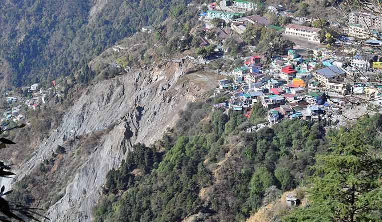 Lost cause: Balia Nala, an area near the entry point to Nainital, which was hit by a major landslide a few years ago | Arvind Jain