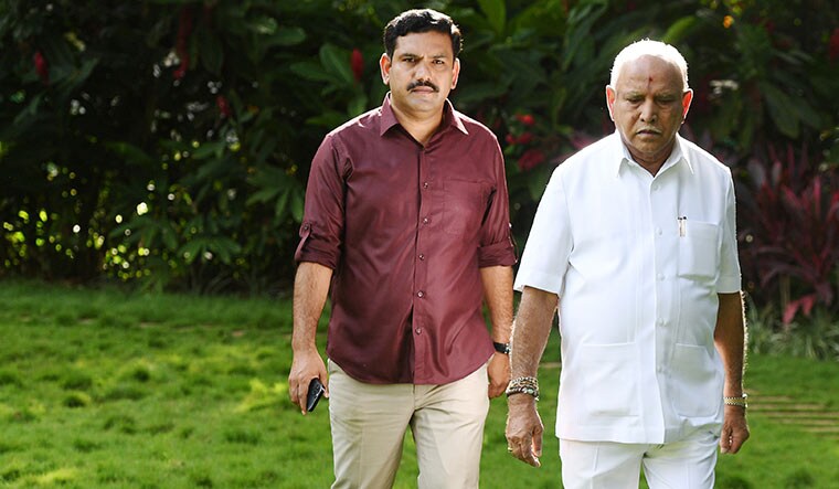 Vijayendra  (in pic) is not just my son, but also vice president of the state BJP.... He has started focusing on Shikaripura and will not change his constituency | Bhanu Prakash Chandra 