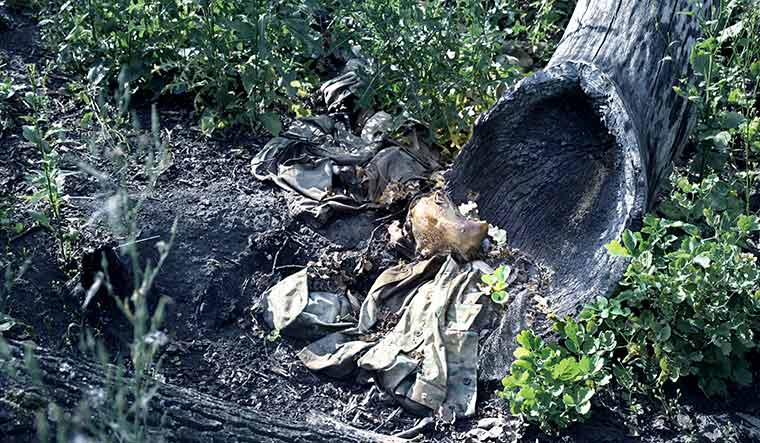 42-The-body-of-a-Russian-soldier-lies-near-a-burnt-tree-close