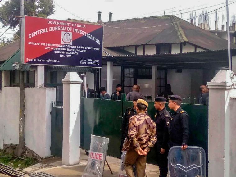 The buzz zone: The CBI office in Shillong, where Rajeev Kumar was questioned | PTI