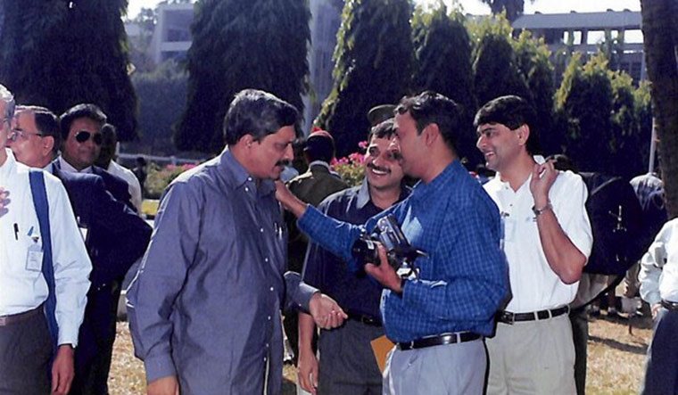 Admired, loved: Parrikar at an alumni event at IIT Bombay in 2000 | Photo Courtesy: IIT Bombay