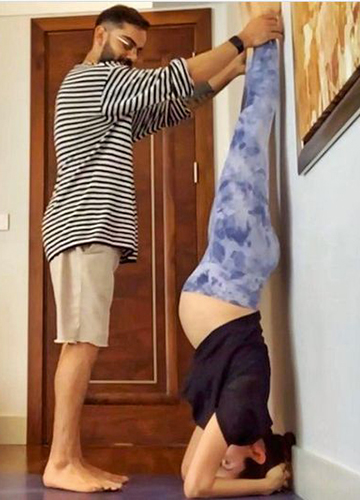 Anushka Sharma Talks About Her On-and-Off Relationship With Yoga By Sharing  Unseen Pregnancy Pics - News18
