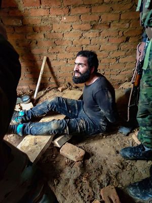 Tracing the roots: Hizbul Mujahideen militant Tanveer Ahmer Malik was arrested in a joint operation by the Army and the Jammu and Kashmir Police on May 5 | PTI