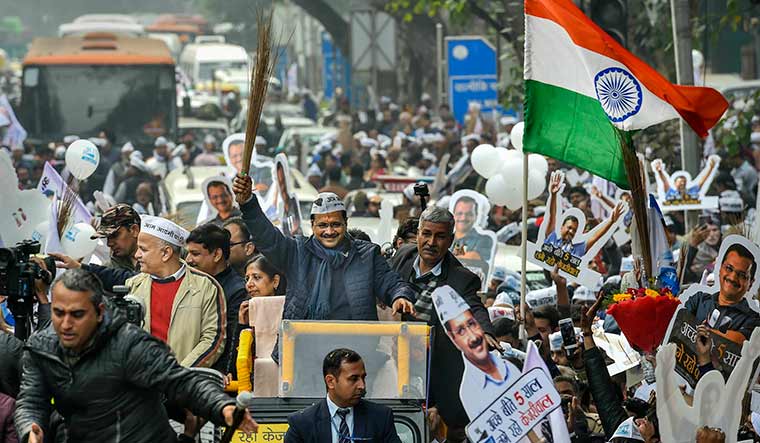 National mission: Arvind Kejriwal believes that a strong performance in the Punjab elections will establish his position as a major challenger to Modi | PTI