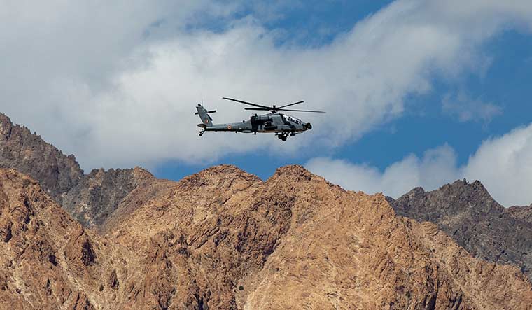 Major force: IAF’s Apache helicopter in Ladakh | Reuters