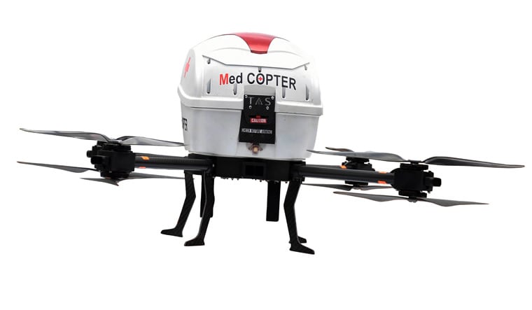 Pilot project: An experimental drone, carrying medical supply | Bhanu Prakash Chandra