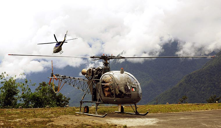 Showing age: Cheetahs dominate the Indian military’s fleet of light utility helicopters | Salil Bera