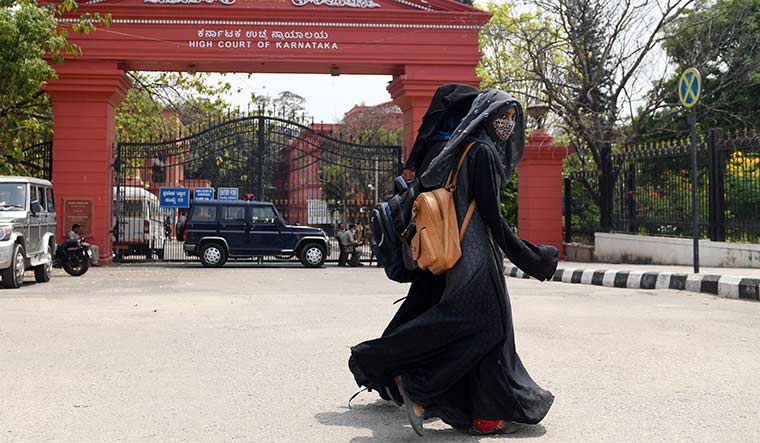 Matter of faith: On March 15, the Karnataka High Court ruled that wearing hijab was not an essential religious practice in Islam | Bhanu Prakash Chandra