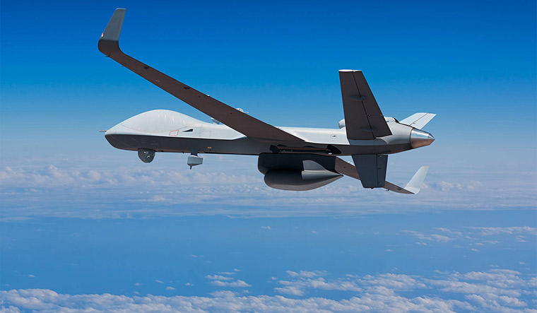 In December 2020, the Indian Navy took two MQ-9B Sea Guardian drones on lease for two years from the US.