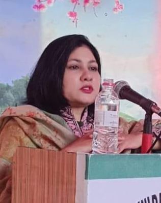 Farida Khan belives that focusing on the youth will bring change in the region | Courtesy BJP