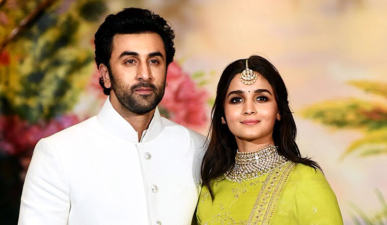 Ranbir Kapoor with Alia Bhatt | AFP