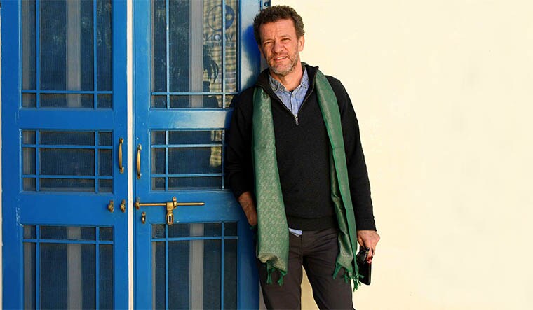 Writer Yann Martel,at ZEE Jaipur Litrature Festival,Jaipur, January 24,2019Photo: Sanjay Ahlawat