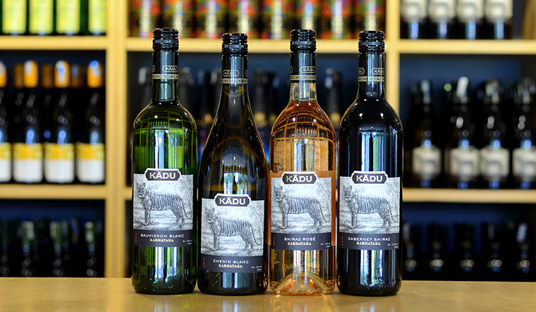 Cat call: Sula’s Kādu wine labels depict a tiger in the wild.