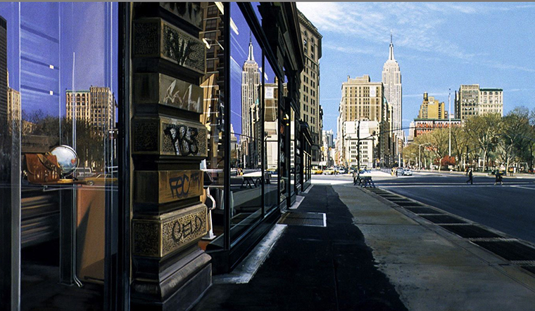 Madison Square by Richard Estes (1994)