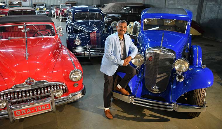 Old is gold: Madan Mohan Yadav with his collection | Arvind Jain