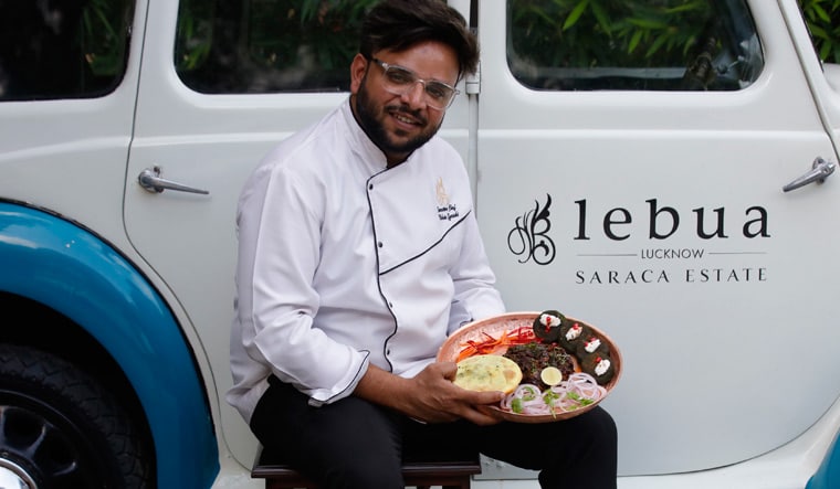 Sumptuous spread: Mohsin Qureshi, chef at Lebua Hotel, comes from a family of chefs known as khansamas | Pawan Kumar