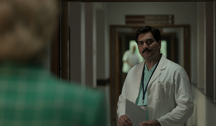 Living the part: Saeed as Dr Hasnat Khan in The Crown.
