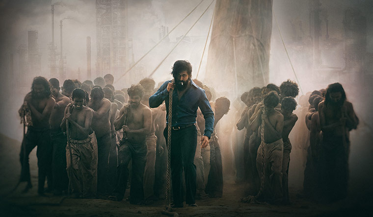 Rooting for rocky: A still from KGF 2.