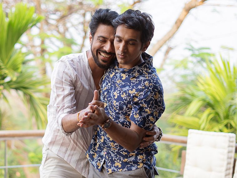 Love story with a difference: Pratik Gandhi and Ranveer Brar in a still from Baai.