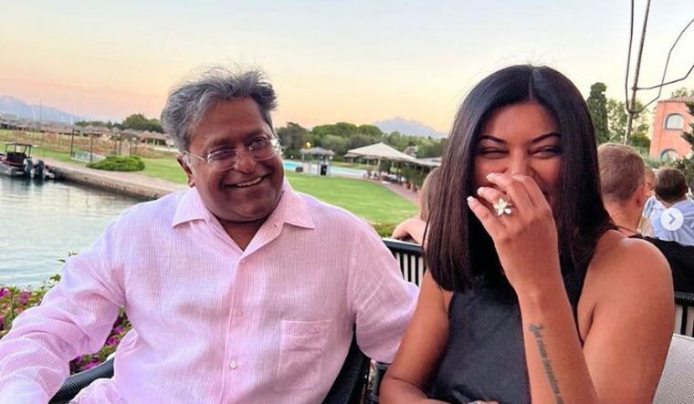 Sushmita Sen and Lalit Modi