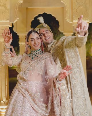 Glam & fame: Kiara Advani and Sidharth Malhotra wore Manish Malhotra’s outfits for their wedding | Instagram@Manishmalhotra05