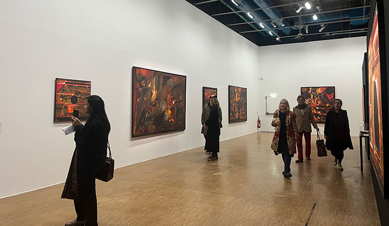 65-Razas-paintings-on-display