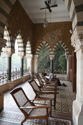 For the love of books: The planter’s chairs on the verandah of the David Sassoon library | Amey Mansabdar
