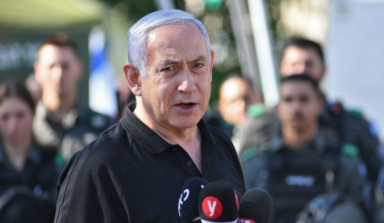 Saved by rockets: Israel PM Benjamin Netanyahu | AFP
