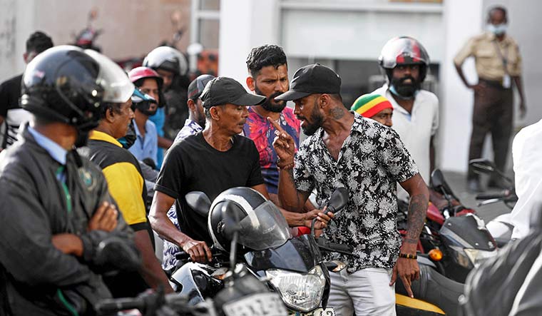 Inflammable anger: People fighting while queueing up to buy fuel in Colombo | Bhanu Prakash Chandra
