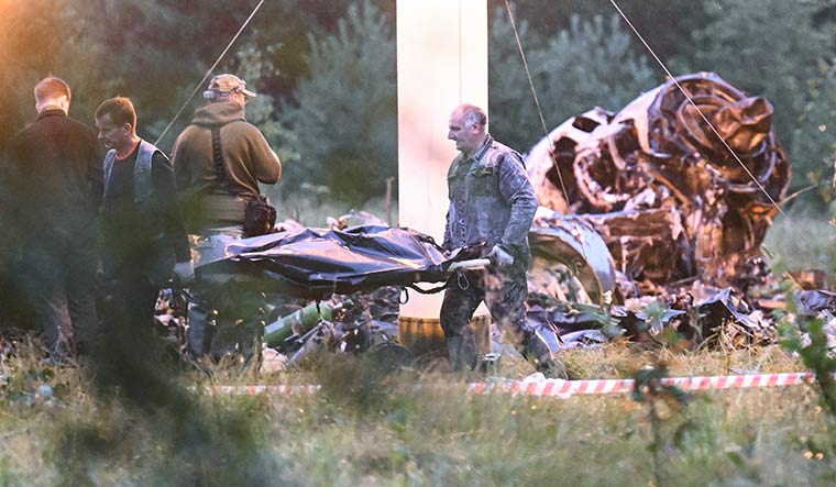 Russia Jet Crash Wagner Chief